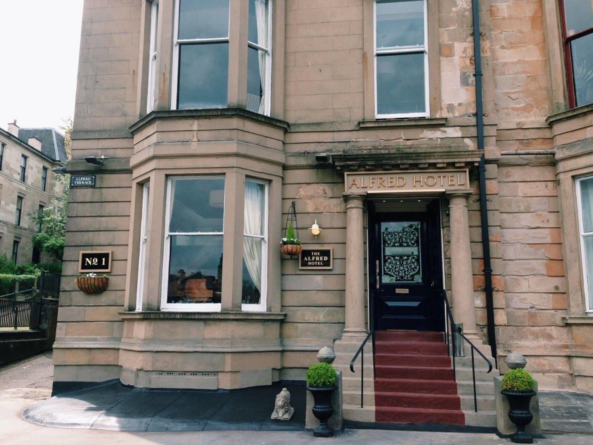 The Alfred Hotel Glasgow Eksteriør billede