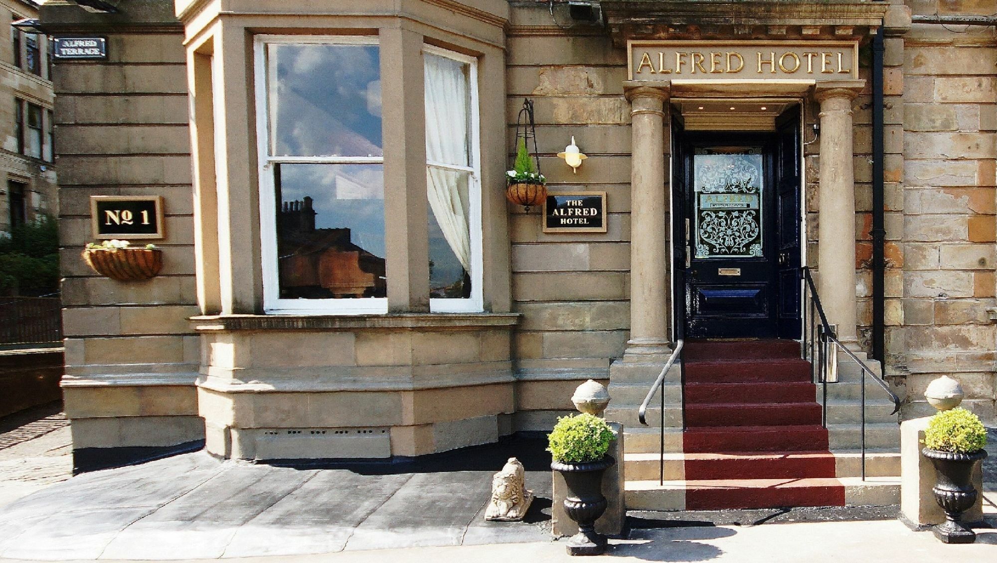The Alfred Hotel Glasgow Eksteriør billede